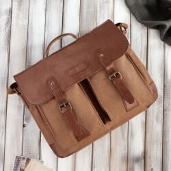 Paolo Peruzzi Férfi munkatáska E-07-BR | Barna