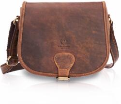 Paolo Peruzzi Bőr válltáska | Barna