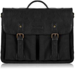 Paolo Peruzzi Férfi munkatáska E-07-BL | fekete
