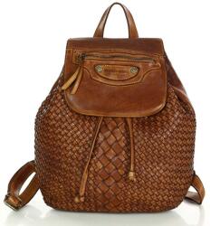 Marco Mazzini Handmade MARCO MAZZINI Női bőr hátizsák | konyak