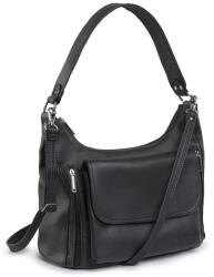 VOOC női bőr válltáska | fekete - top-brands - 55 031 Ft