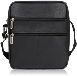 ABRUZZO Férfi bőr válltáska ABR-43 | fekete