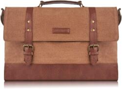 Paolo Peruzzi Férfi munkatáska A4 E-09-BR | Barna