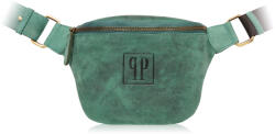 Paolo Peruzzi női bőr deréktáska Vintage T-97-HGR | zöld