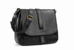 VOOC Női bőr válltáska | fekete - top-brands - 55 554 Ft