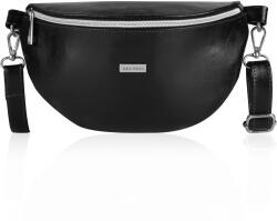 Paolo Peruzzi Bőr deréktáska | fekete