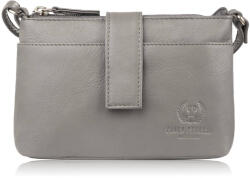 Paolo Peruzzi Női bőr válltáska kicsi SI-39-GR | szürke