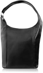 ABRUZZO Női bőr klasszikus shopper táska A4 ABR-30 | fekete