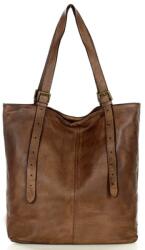 Marco Mazzini Handmade MARCO MAZZINI Bőr shopper kézitáska | Barna