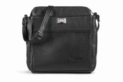 VOOC bőr crossbody táska EP22 | fekete