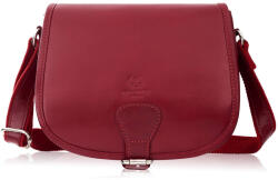 Paolo Peruzzi női bőr crossbody táska | piros