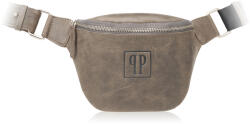Paolo Peruzzi női bőr deréktáska Vintage T-97-HGRE | szürke