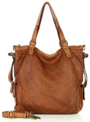 Marco Mazzini Handmade MARCO MAZZINI Női bőr shopper táska | camel