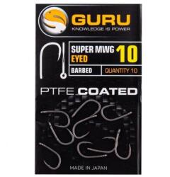 Guru Super MWG szakállas horog 14 (Barbed/Eyed) (GSMWB14)