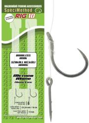 Haldorádó Haldorádó SpéciMethod Rig10 Mono 10 mm / 8 barbless előkötött horog (HD24863)