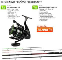 Nevis Folyóvízi feeder szett 1847-390+ 2516-460 (KB-588)