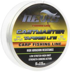 Nevis Castmaster Tapered Line 5x15m 0.30-0.57mm