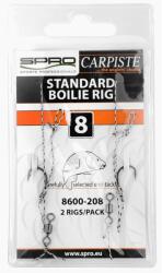 SPRO Carpiste Carp Előkötött Bojlis Horog 2db/cs