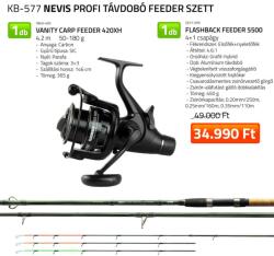 Nevis Profi Távdobó Feeder szett 1843-420+ 2517-555 (KB-577)