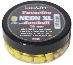 DOVIT Favorite Dumbell Neon XL 12mm - Ananász - vajsav