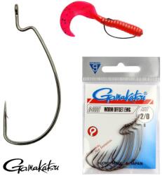 Gamakatsu Worm Offset 1/0 5/cs (146843-100) - bakapeca