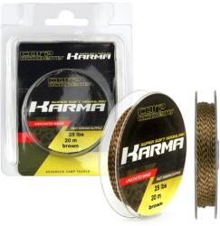 Carp Academy Karma Hooklink 20m 25lb Brown