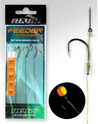 Nevis Feeder fonott előke 10, tüskével 3db/cs