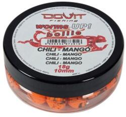 DOVIT worms UP! Boilie 10mm - Chili-mangó
