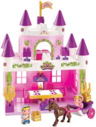 Ecoiffier Építőjáték kastély hercegnővel Abrick Écoiffier és herceggel hintón és bútorok 18 hó-tól (ECO3012)