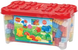 Ecoiffier Építőjáték Abrick Écoiffier tárolódobozban 275 építőkockával és állatkákkal 18 hó-tól (ECO1389)