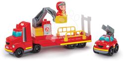 Ecoiffier Építőjáték jármű tűzoltó Abrick Fire Truck Operation Écoiffier figura és 2 jármű 18 hó-tól (ECO3290)