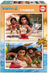 Educa Puzzle Moana 2 Disney Educa 2x100 darabos 6 évtől (20103)