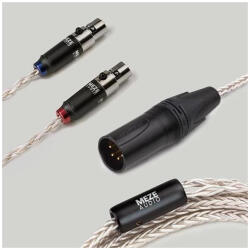 Meze AUDIO Elite & Empyrean upgrade kábel XLR, ezüstözött