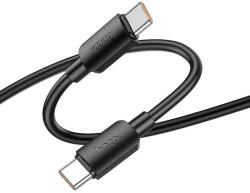 hoco. HOC-X96-BK HOCO kábel Type C to Type C PD 6A 100W X96 1 m fekete (HOC-X96-BK)