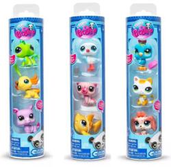 Flair Littlest Pet Shop: 3db-os figura szett hengerben többféle 1db