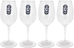 Excellent Houseware 4 db Törésálló elegáns borospohár, 330ml, 21 cm, (101002980)