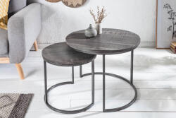 Factor Dohányzóasztal szett Factor szürke mangó - 2 részes