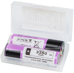 18650 Li-ion akkumulátor 3500 lemez 2 db
