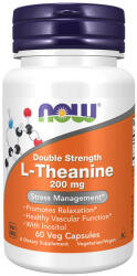 NOW L-Theanine Double Strength 200 mg 60 comprimate