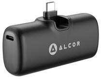Alcor SK5000CC 5000 mAh Powerbank, fekete (SK5000CC)