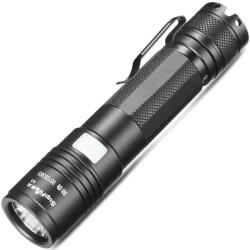 SUPERFIRE Lanterna LED Supfire A5, 300lm, 200M incarcare USB, Negru (A5-3191)