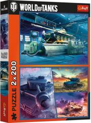 Trefl Пъзел Trefl от 2 x 200 части - World of Tanks: Бронирана мисия (13346)