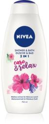 Nivea Care & Relax пяна за вана и душ гел 2 в 1 750ml
