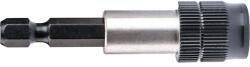Fortum 4743101 bittartó szár, 1/4", 60mm; CV. Fix-Clip gyorskioldó, mágneses, bliszteren