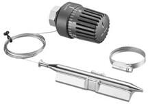 Oventrop hőmérséklet-szabályozó, 30-60 °C, csőre szerelhető, érzékelővel, kapillárcső 2 m (1142862) - ferencziepuletgepeszet