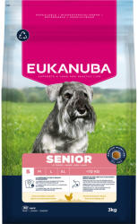 EUKANUBA 3x3kg Eukanuba Premium Nutrition Senior Small Breed csirke száraz kutyatáp