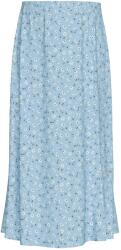 Pieces női szoknya, CASHMERE BLUE FLOWER modell, 100% viszkóz, kék, S (0000304914744_S)