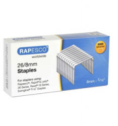 Rapesco Tűzőkapocs, 26/8, horganyzott, (IRS268) (IRS268)