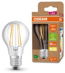 OSRAM A100 LED izzólámpa, E27, 7.2W (100W), 1521lm, Meleg fény (3000K), A energiaosztály