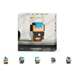PIXIO Voxart kocka építőkészlet Cubeheads - Gamers (VA-81304)